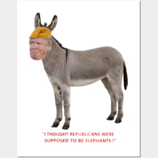 Republican Elephants Can Be Jackasses Posters and Art